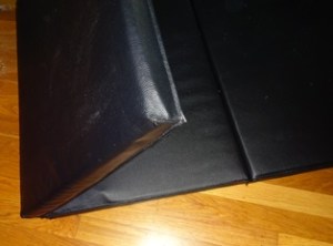 This is made to fold up easily so you can put it away without a battle.