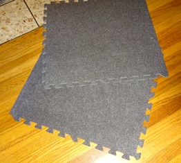 These come 2' x 2' squares. You can combine them to make a square or rectangle. Use one, or use all six - whatever works.